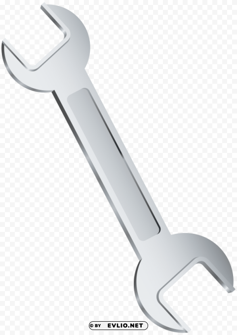 metal wrench PNG with transparent background free