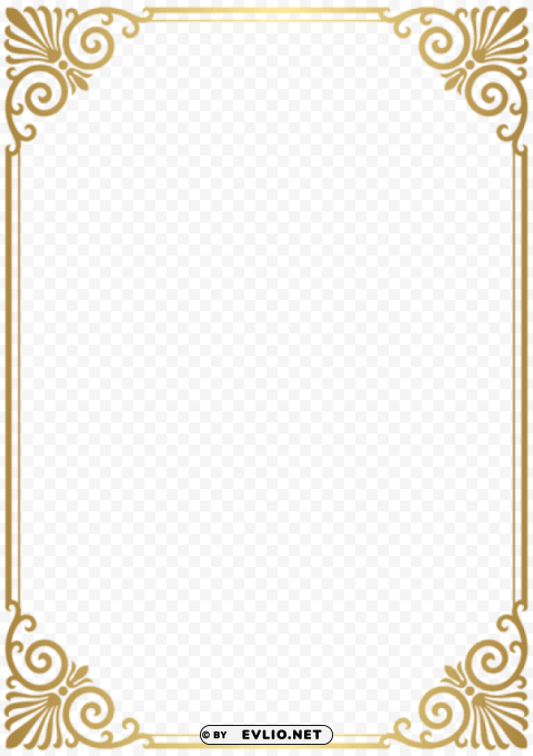 Border Frame PNG Images With Transparent Space