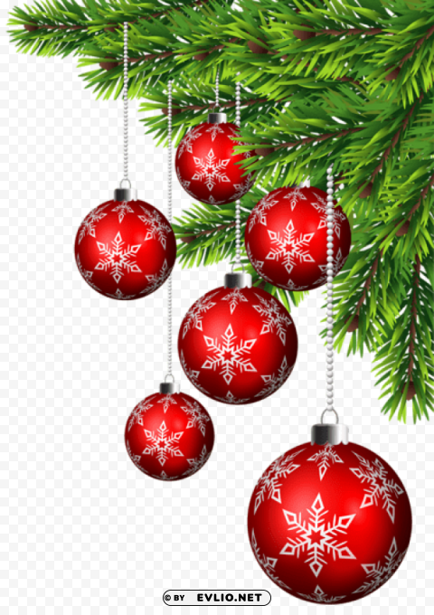 christmas balls corner decor Clear background PNG images comprehensive package