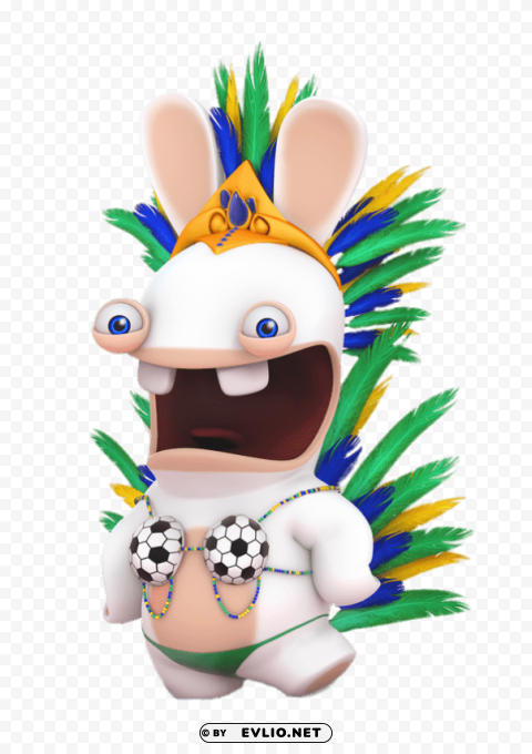 rabbid in world cup outfit Transparent PNG images extensive variety