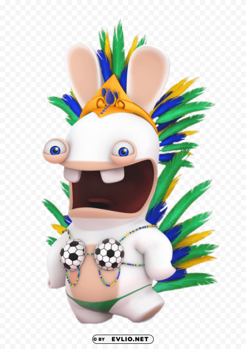 rabbid in world cup outfit Transparent PNG images extensive variety clipart png photo - cf656e43