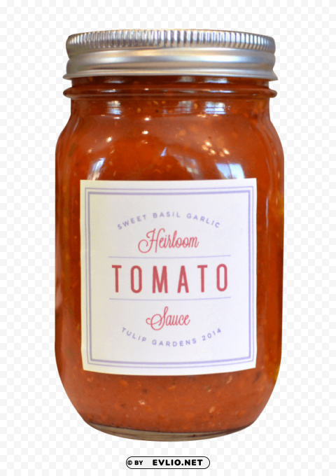 tomato sauce jar PNG Image with Isolated Transparency
