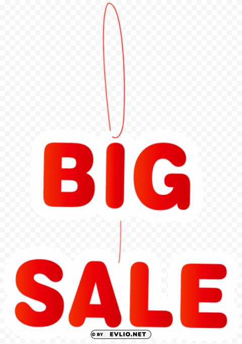 Big Sale PNG Image With Transparent Cutout