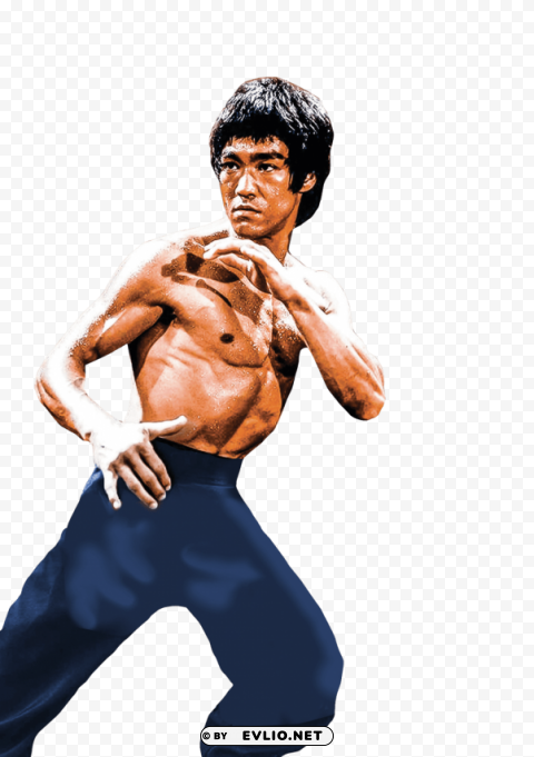 bruce lee PNG images with transparent space