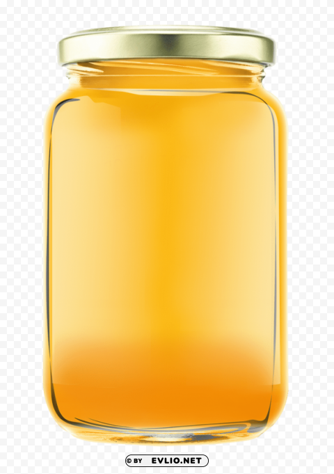 Transparent Background PNG of honey jar Clear PNG graphics free - Image ID 84afc0e4