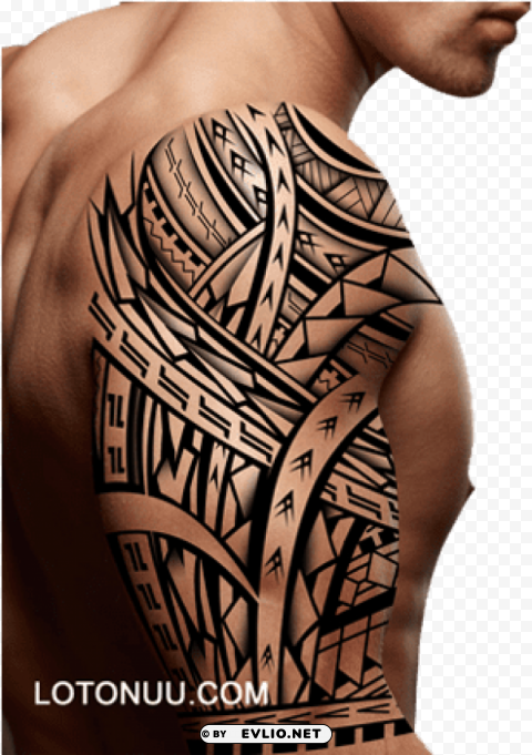 lotonuu tattoo designs Transparent PNG Graphic with Isolated Object