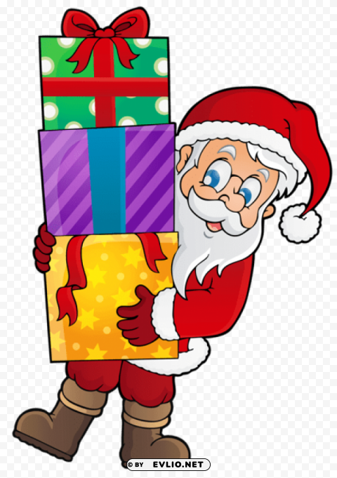  santa with s Transparent PNG graphics bulk assortment