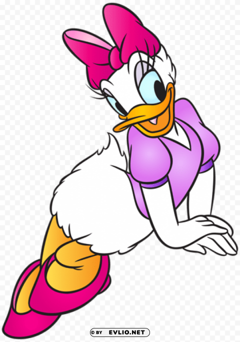 daisy duck free Isolated Character in Clear Background PNG