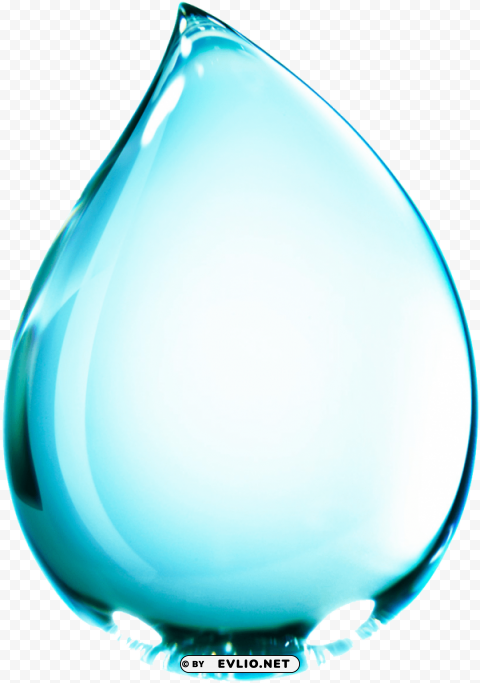 gota de agua hd Isolated Character on Transparent PNG