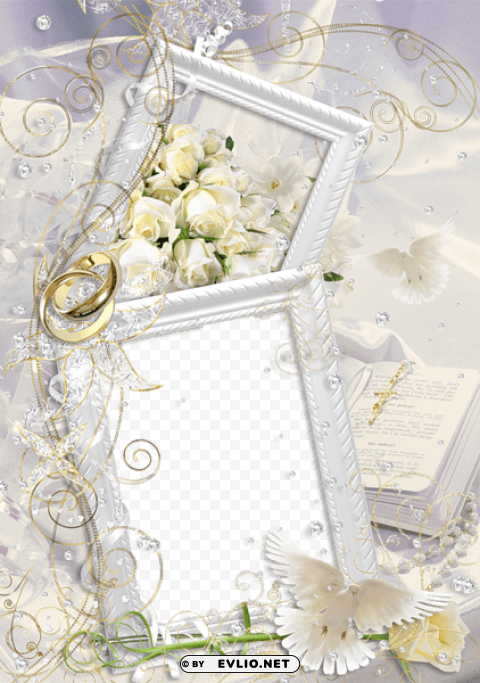 nice weddingframe PNG files with clear background bulk download