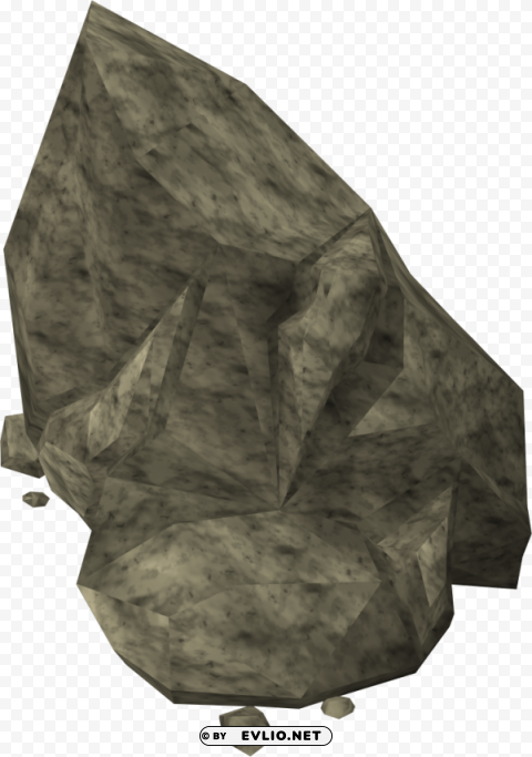 rock PNG Graphic with Transparent Isolation