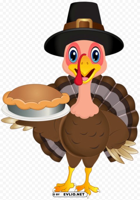 thanksgiving cute turkey PNG images with clear alpha layer png images background -  image ID is f370dff0