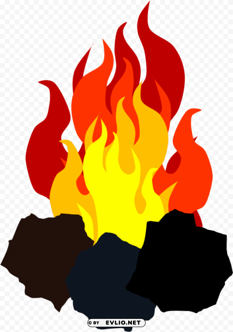coal fire vector Free PNG images with alpha transparency