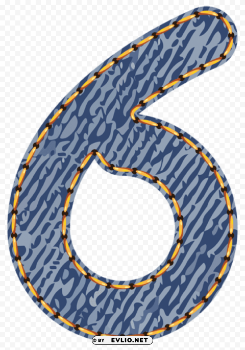 jeans number sixpicture PNG images with transparent layering