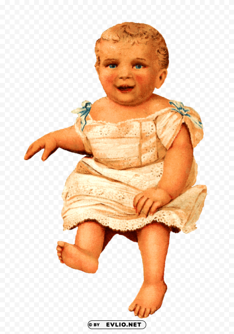 victorian baby PNG transparent pictures for projects