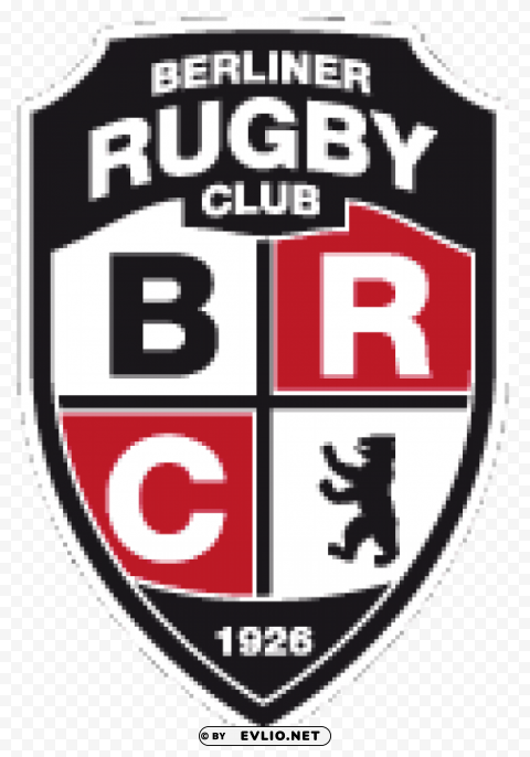 berliner rc rugby logo PNG transparent designs for projects