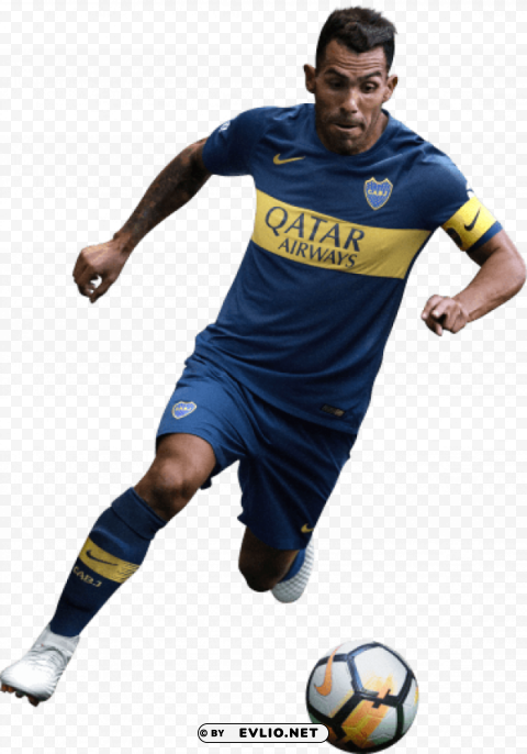 carlos tevez PNG images with transparent overlay