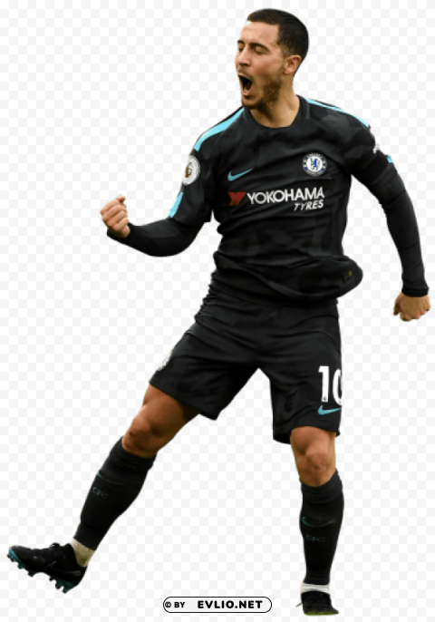 Eden Hazard HighResolution PNG Isolated Artwork