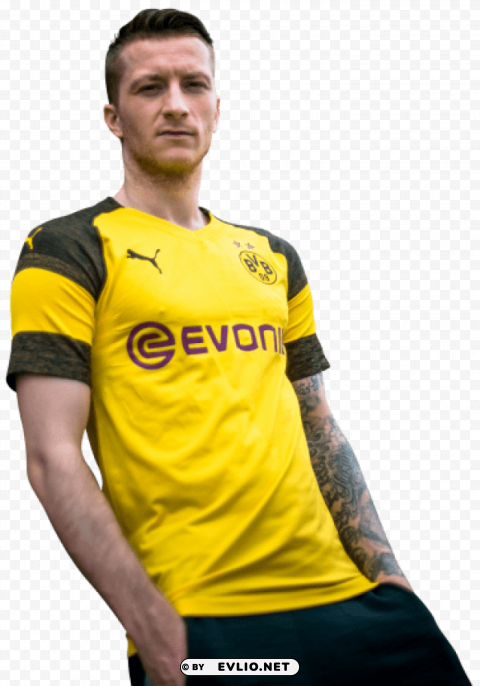 marco reus ClearCut Background PNG Isolation