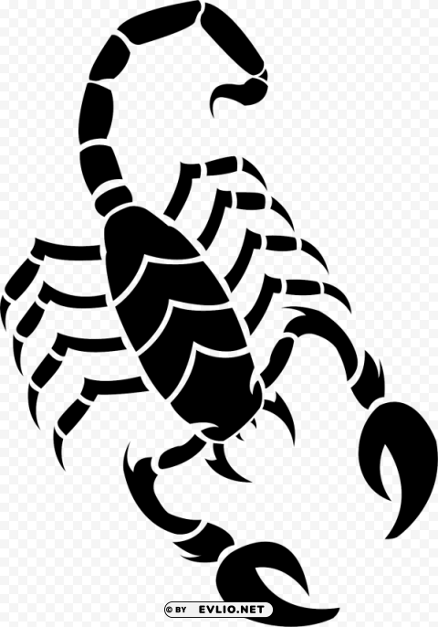 scorpion Clear Background PNG Isolated Graphic