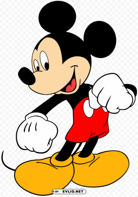 Mickey Mouse PNG With Alpha Channel