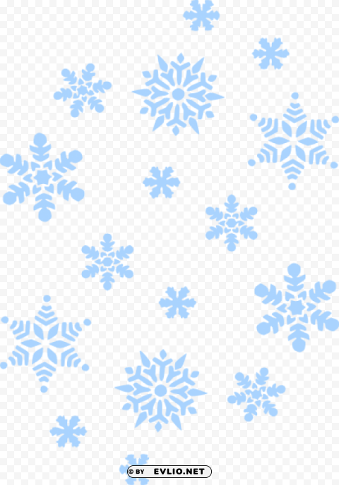 blue snowflakes falling PNG with no bg PNG transparent with Clear Background ID 3fa92b40