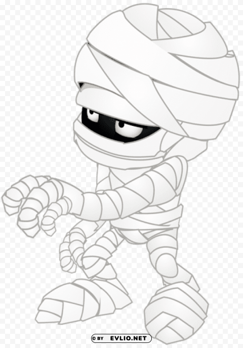 Halloween Mummy Transparent PNG Files With Clear Background