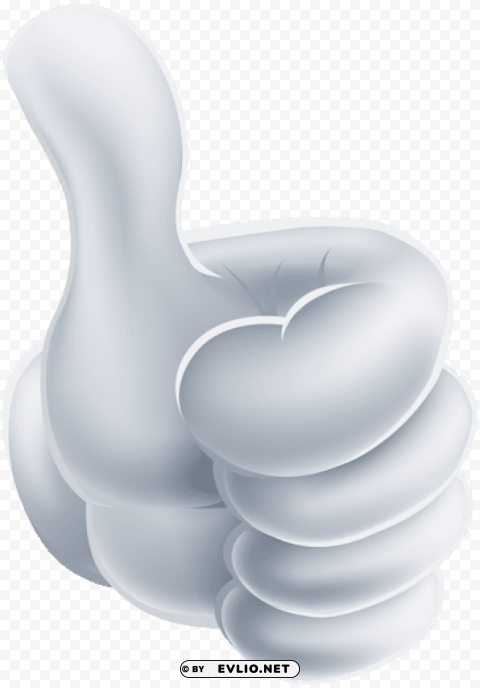 thumbs up Clear Background Isolated PNG Illustration