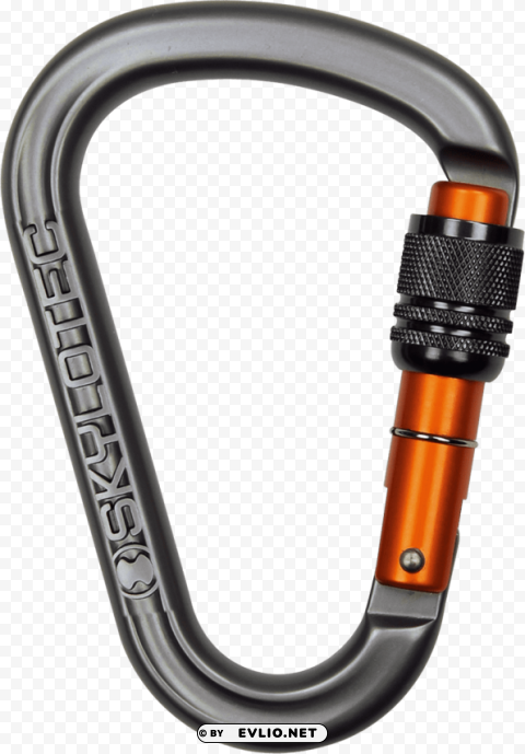 carabiner PNG artwork with transparency