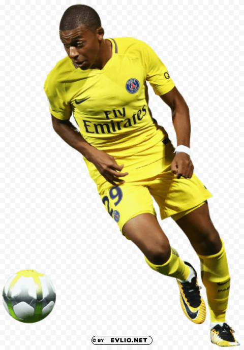 kylian mbappé Isolated Element on Transparent PNG