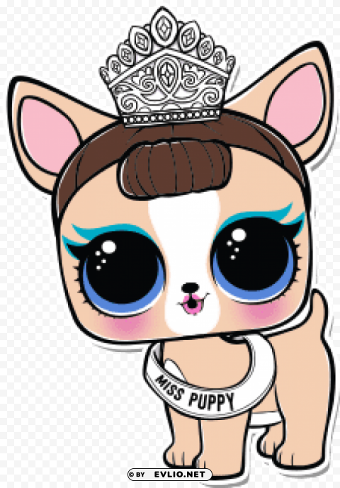 miss puppy lol PNG with no registration needed PNG transparent with Clear Background ID aa46e822