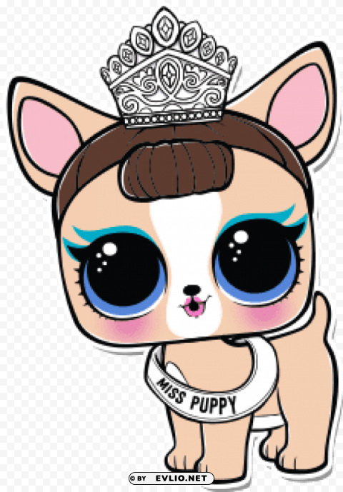 miss puppy lol PNG with no registration needed