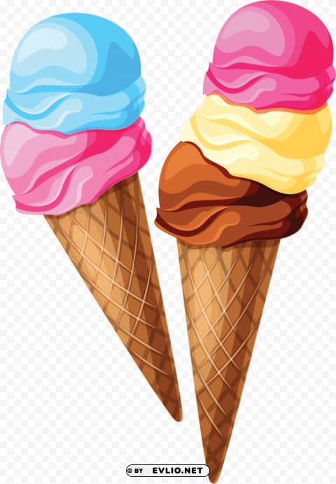 cliparts ice cream Clear background PNG images comprehensive package