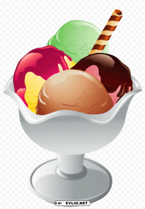 ice cream sundaepicture Isolated Object on HighQuality Transparent PNG PNG images with transparent backgrounds - Image ID 7165de17