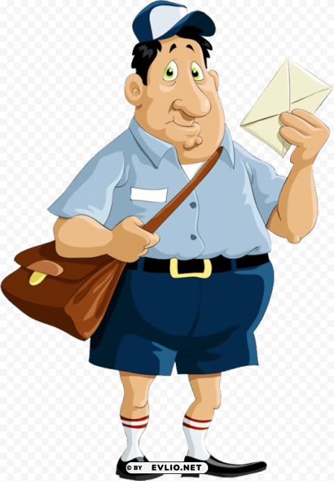 postman PNG images with no limitations