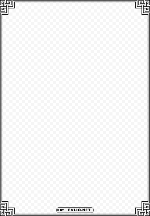 a4 border Clear PNG graphics free