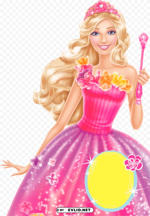 barbie doll Isolated Item with Clear Background PNG