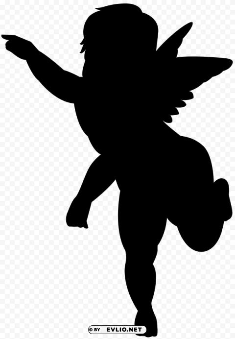 little cupid Clear Background PNG Isolation