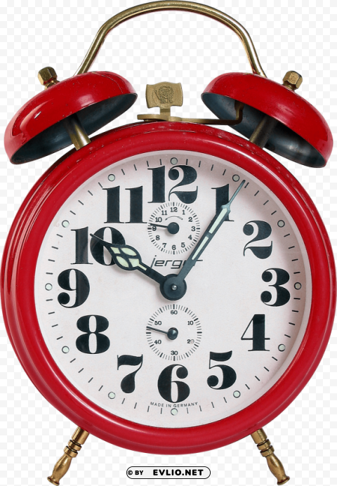 Red Alarm Clock Free Download PNG Images With Alpha Channel