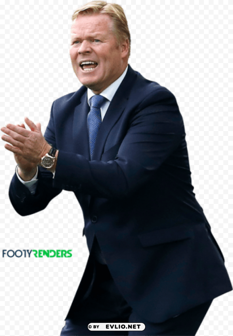 ronald koeman HighResolution Isolated PNG with Transparency