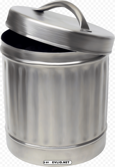 trash can Isolated PNG Object with Clear Background