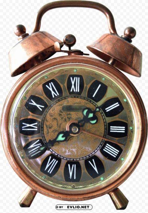 alarm wall clock PNG Image with Transparent Cutout