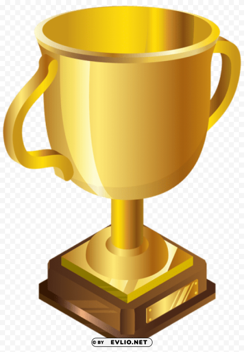 gold cup PNG for educational use
