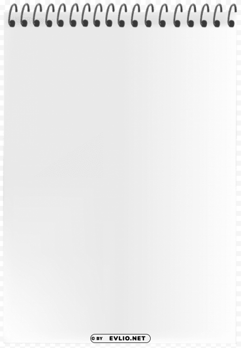 spiral blank page PNG for personal use