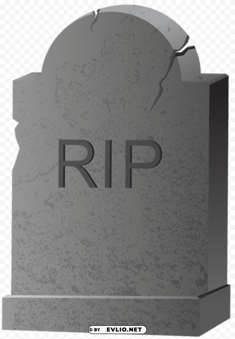 tombstone Isolated Illustration in Transparent PNG