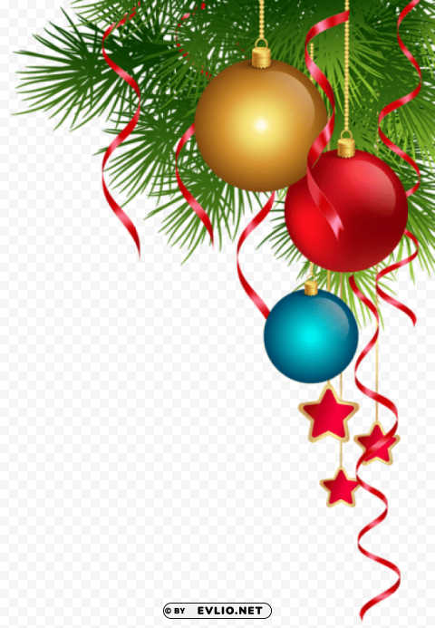 Transparent Christmas Decoration PNG High Resolution Free