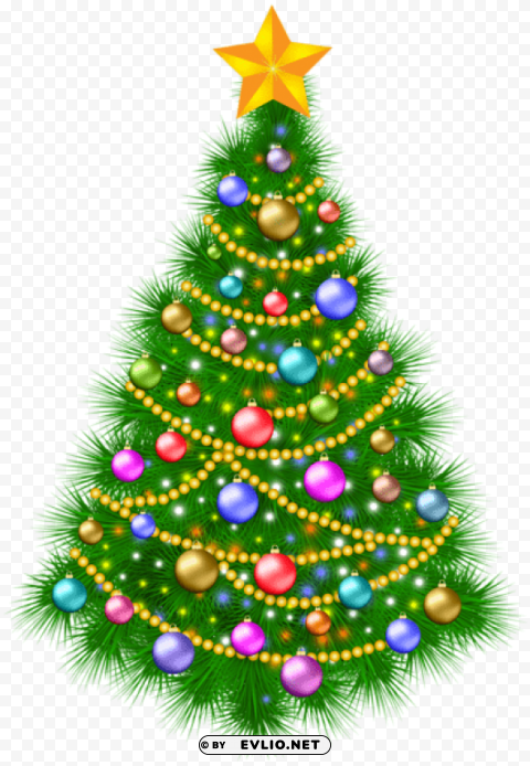 christmas tree PNG Image with Isolated Element