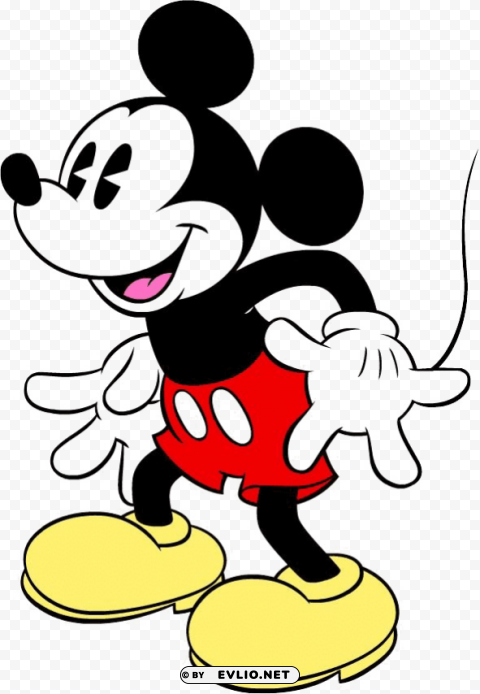Classic Mickey Mouse PNG Images With Alpha Channel Selection