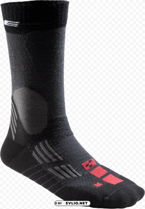 Socks Black Transparent PNG Artwork With Isolated Subject