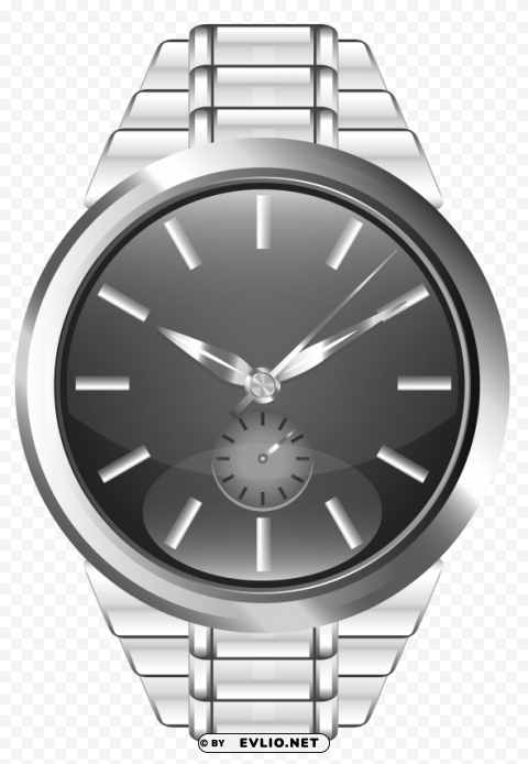 wrist watch PNG clipart with transparent background